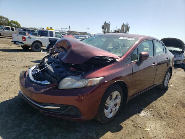 2015 HONDA CIVIC LX 19XFB2F54FE226920