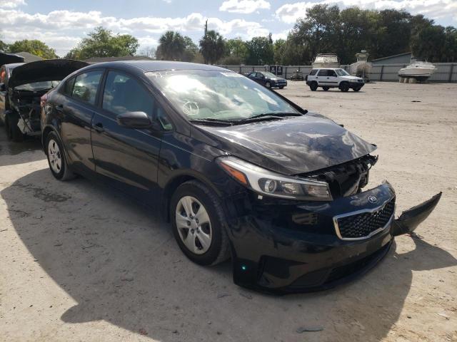 Salvage cars for sale from Copart Punta Gorda, FL: 2017 KIA Forte LX