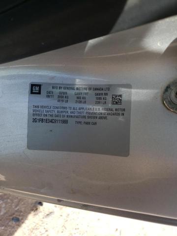 2012 CHEVROLET CAMARO LT - 2G1FB1E34C9111988