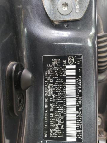 2013 TOYOTA COROLLA BA - 2T1BU4EE5DC955400