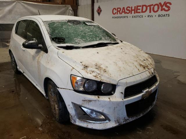 Salvage cars for sale from Copart Sikeston, MO: 2016 Chevrolet Sonic RS