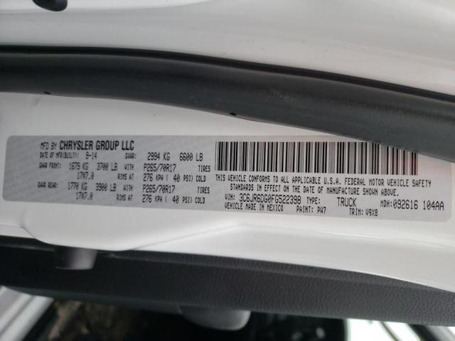3C6JR6DG0FG522398 Ram 1500 St 2015. Фото: 9