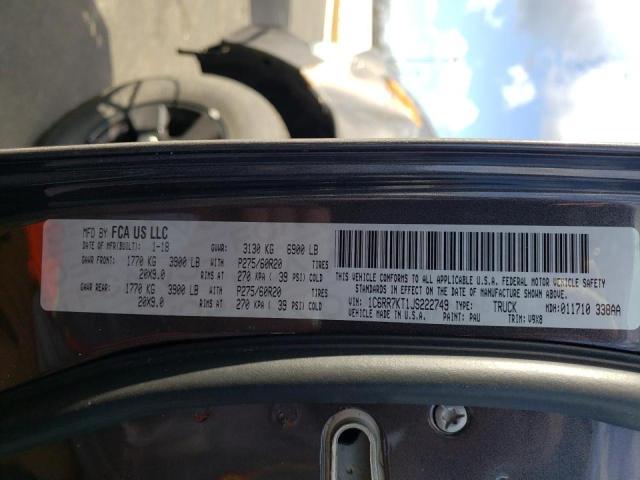 2018 RAM 1500 ST - 1C6RR7KT1JS222749