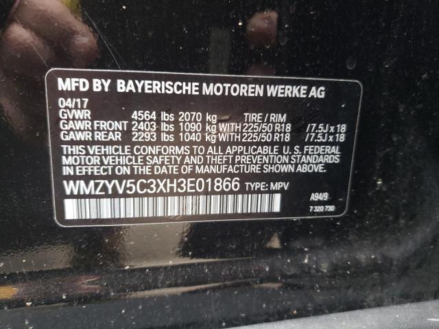2017 MINI COOPER COU WMZYV5C3XH3E01866