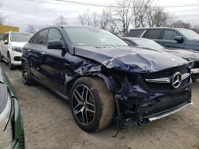 Salvage cars for sale at Marlboro, NY auction: 2017 Mercedes-Benz GLE Coupe
