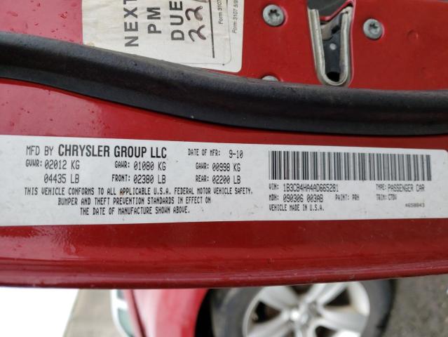 2010 DODGE CALIBER SX - 1B3CB4HA4AD665281