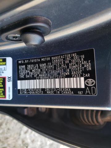 2017 TOYOTA COROLLA L 2T1BURHE9HC753917