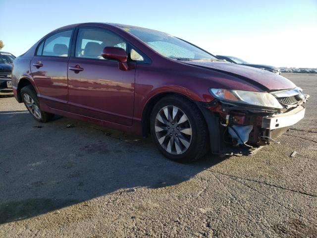Salvage cars for sale from Copart Martinez, CA: 2009 Honda Civic EX