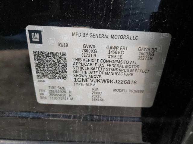 1GNEVJKW9KJ226816 Chevrolet Traverse H 10