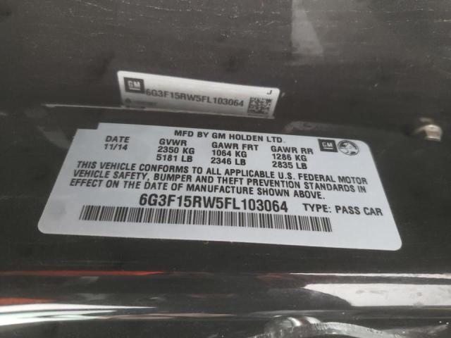 2015 CHEVROLET SS 6G3F15RW5FL103064
