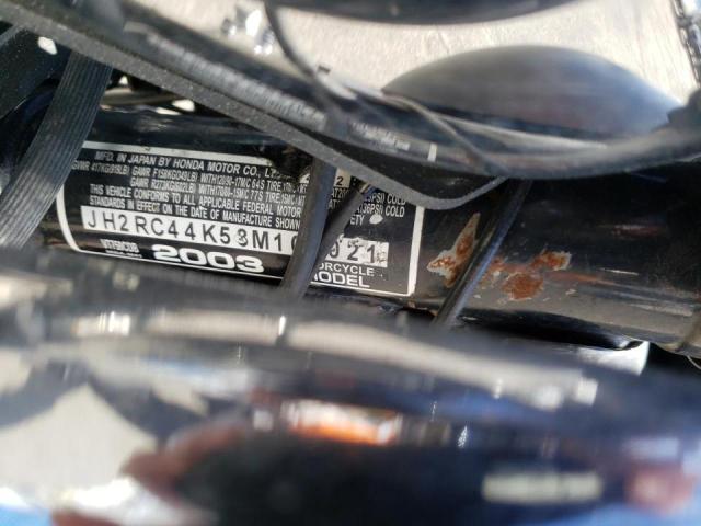 2003 HONDA VT750 CDB JH2RC44K53M100021