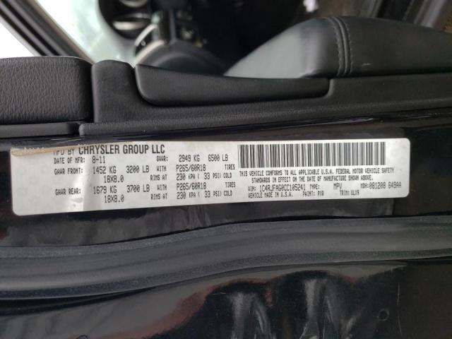 1C4RJFAG0CC105241 Jeep Grand Cher 2012. Фото: 9