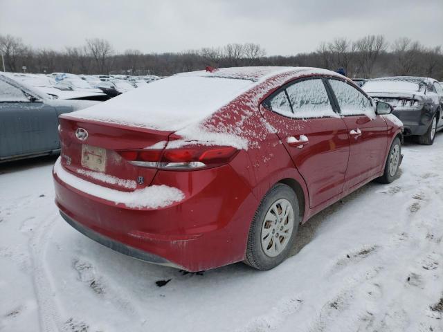 2017 HYUNDAI ELANTRA SE 5NPD74LFXHH186505