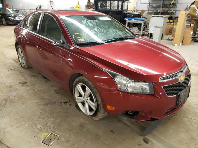 Salvage cars for sale from Copart Wheeling, IL: 2012 Chevrolet Cruze LT