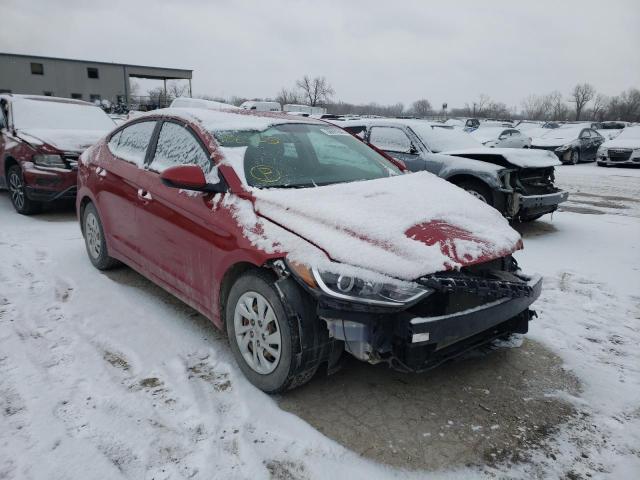 2017 HYUNDAI ELANTRA SE 5NPD74LFXHH186505