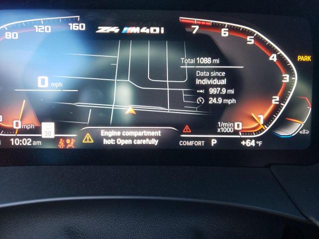 2021 BMW Z4 M40I WBAHF9C08MWX27792
