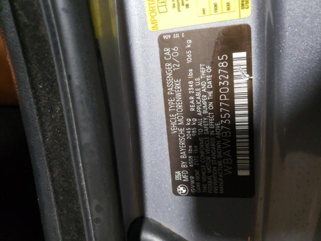 WBAWB73577P032785 BMW 335 I