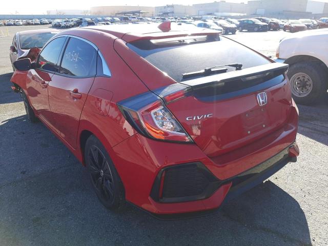 SHHFK7H53JU234891 Honda Civic Ex 2018. Фото: 2