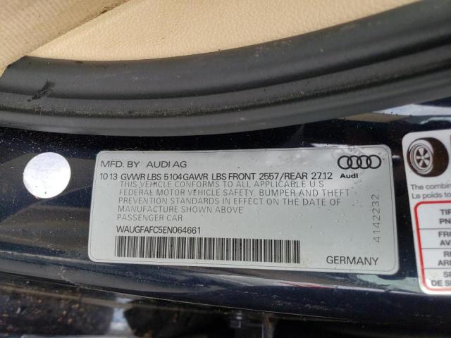 2014 AUDI A6 PREMIUM - WAUGFAFC5EN064661