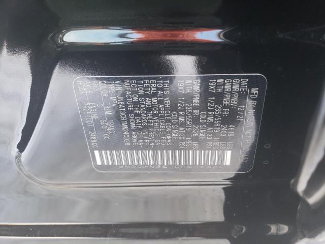 2021 NISSAN ROGUE SL JN8AT3CB1MW240028