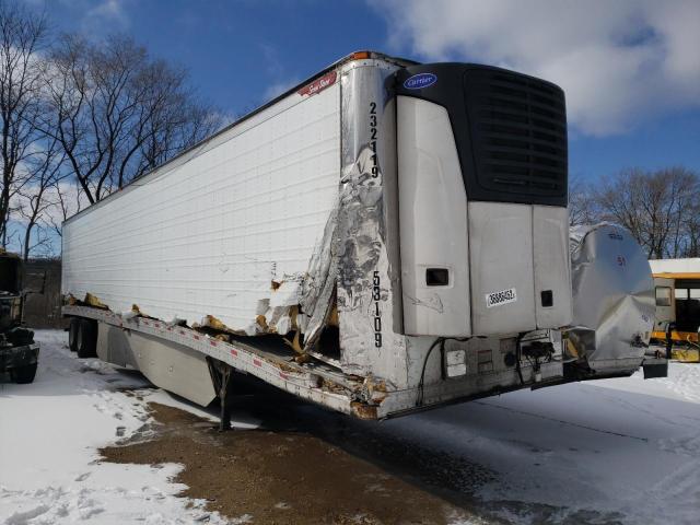 Salvage trucks for sale at Mcfarland, WI auction: 2012 Great Dane Reefer