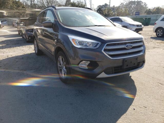 Salvage cars for sale from Copart Savannah, GA: 2017 Ford Escape SE