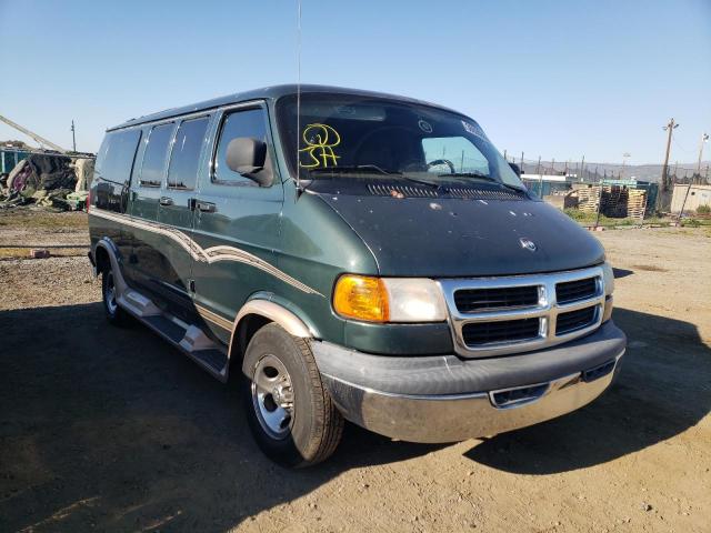 Salvage cars for sale from Copart San Martin, CA: 2000 Dodge Van