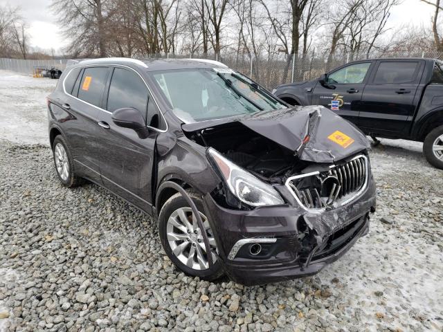 Buick Envision salvage cars for sale: 2018 Buick Envision