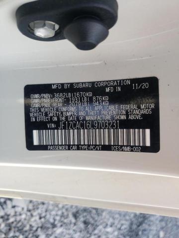 2020 SUBARU BRZ LIMITE JF1ZCAC16L9703231