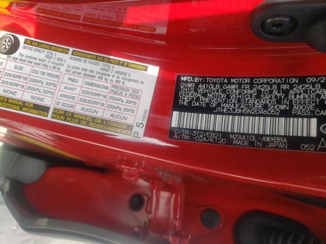 2022 LEXUS UX 200 BAS JTHE3JBH5N2046052