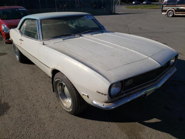 Salvage cars for sale at Graham, WA auction: 1968 Chevrolet Camaro