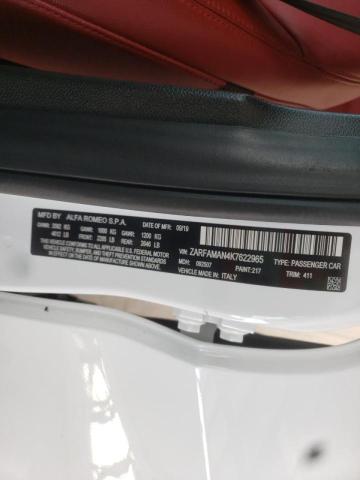 ZARFAMAN4K7622965 Alfa Romeo Giulia 2019. Фото: 9