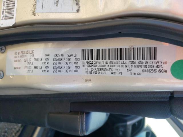 1C4PJMCB4FW644896 Jeep Cherokee L 2015. Фото: 9