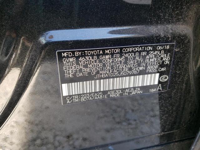 2018 LEXUS IS JTHBA1D25J5079787