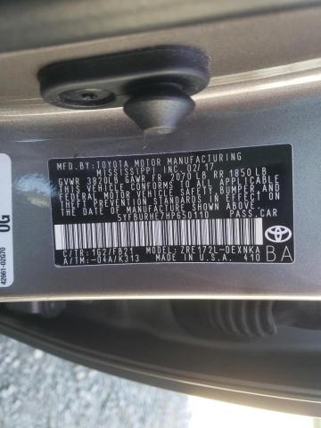 2017 TOYOTA COROLLA L - 5YFBURHE7HP650110