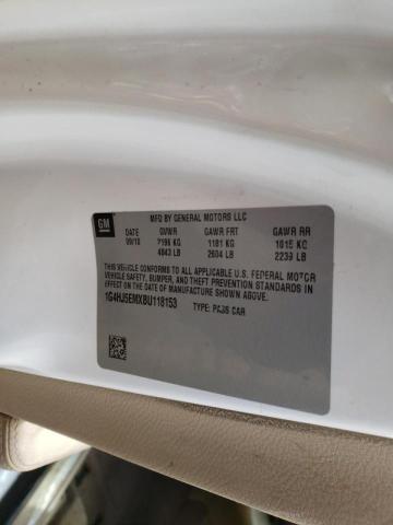 1G4HJ5EMXBU118153 Buick Lucerne Cx 2011. Фото: 9