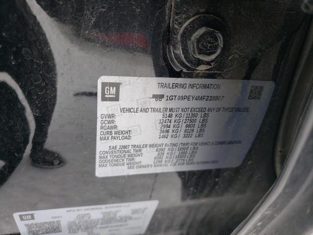 2021 GMC SIERRA K25 1GT49PEY4MF238807