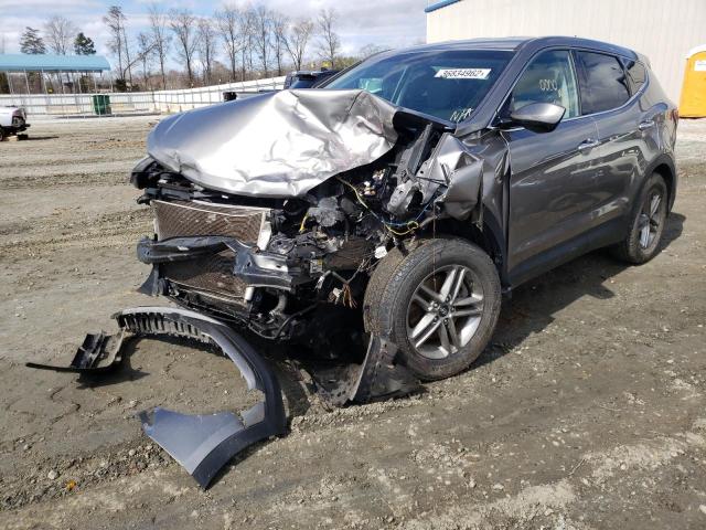 5XYZT3LB1JG565155 Hyundai Santa Fe S 2018. Фото: 1