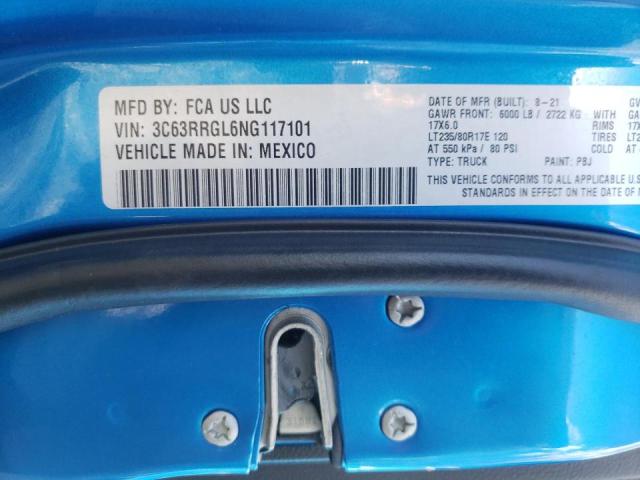 2022 RAM 3500 TRADE 3C63RRGL6NG117101