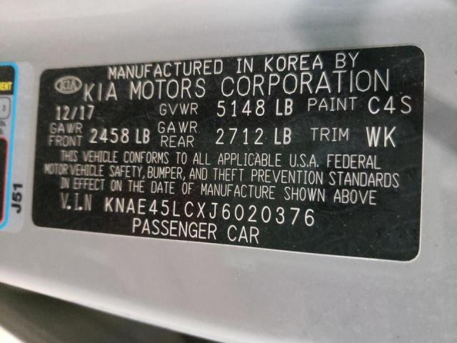 2018 KIA STINGER GT KNAE45LCXJ6020376