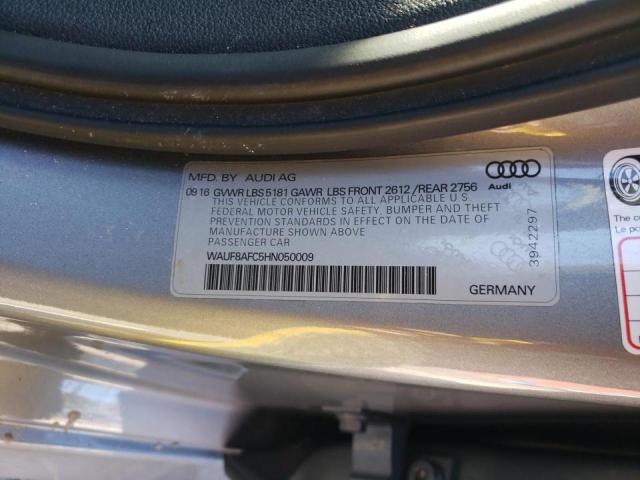 2017 AUDI A6 SEDAN WAUF8AFC5HN050009