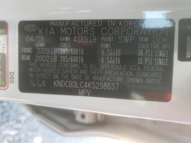 2019 KIA NIRO FE KNDCB3LC4K5298637