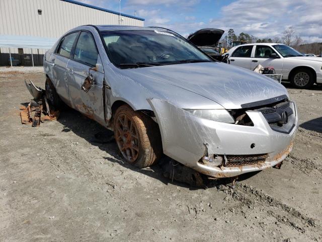 Salvage cars for sale at Spartanburg, SC auction: 2007 Acura TL Type S