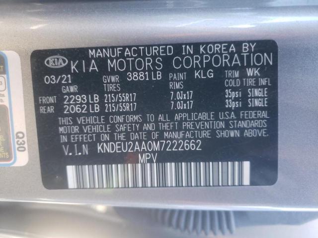 2021 KIA SELTOS S KNDEU2AA0M7222662