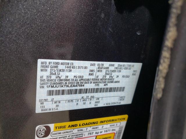 1FMJU1KT9LEA47584 Ford Expedition 2020. Фото: 9