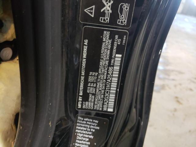 2017 BMW M240XI WBA2G3C31H7A25486