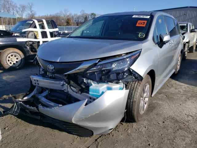 5TDKSKFC1MS031602 Toyota Sienna Le 2021. Фото: 1
