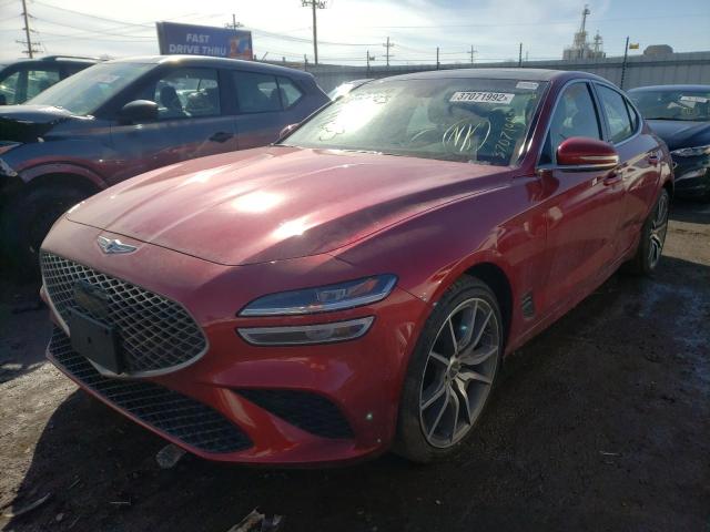 2022 GENESIS G70 BASE KMTG34TAXNU088932
