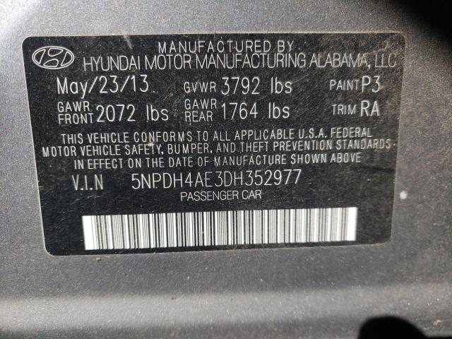 2013 HYUNDAI ELANTRA GL - 5NPDH4AE3DH352977