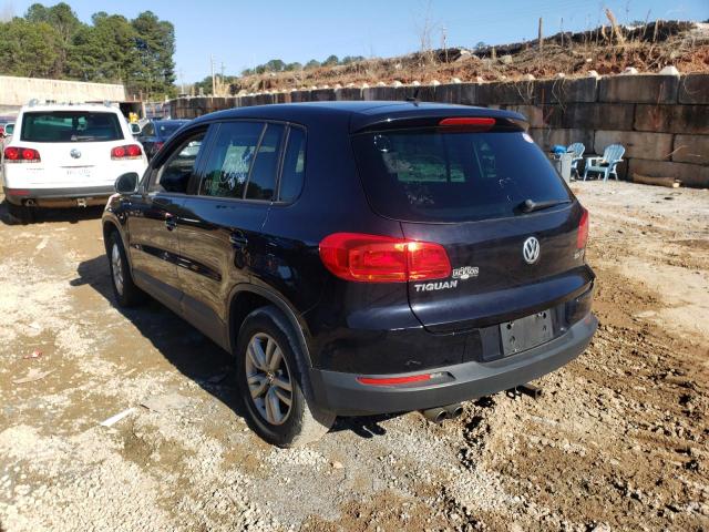 WVGAV3AX1DW575886 Volkswagen Tiguan S 2013. Фото: 2